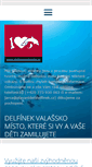 Mobile Screenshot of delfinekvalassko.cz