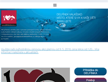 Tablet Screenshot of delfinekvalassko.cz